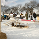 Image for article titled X-WIng Sled is Porkins' Transport of Choice in Tahoe